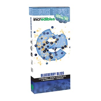 Incredibles Blueberry Bliss Chocolate 100mg (H)
